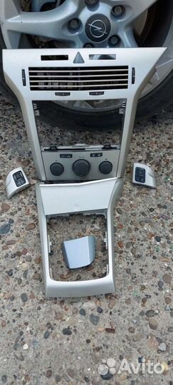 Центральная консоль opel astra h
