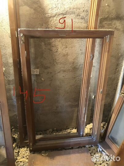 Балконный блок, дверь, окно, подоконник