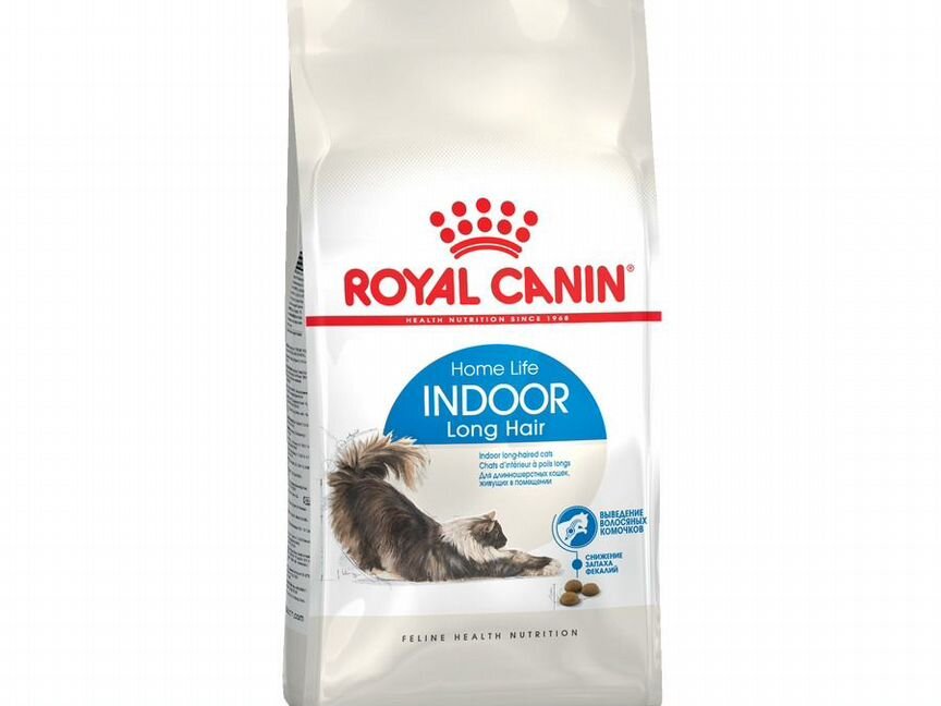 Royal Canin Indoor Long Hair д/кошек (10kg)