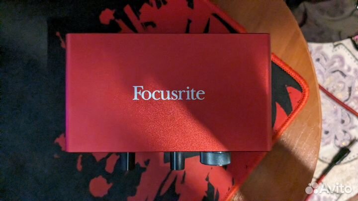 Focusrite scarlett solo 3rd gen звуковая карта