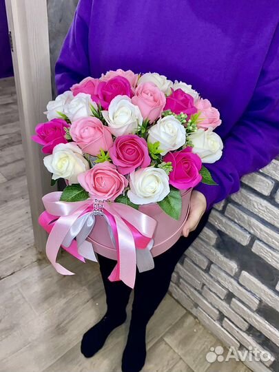 Букет из мыла