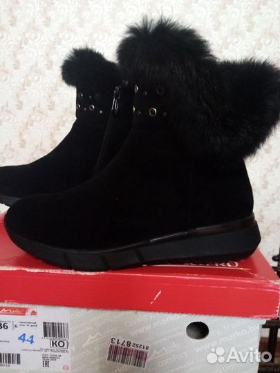 Ботинки женские зимние 35-36 размер