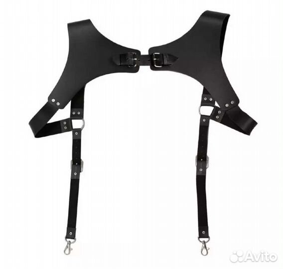 Новые подтяжки-портупея мужские кожаные