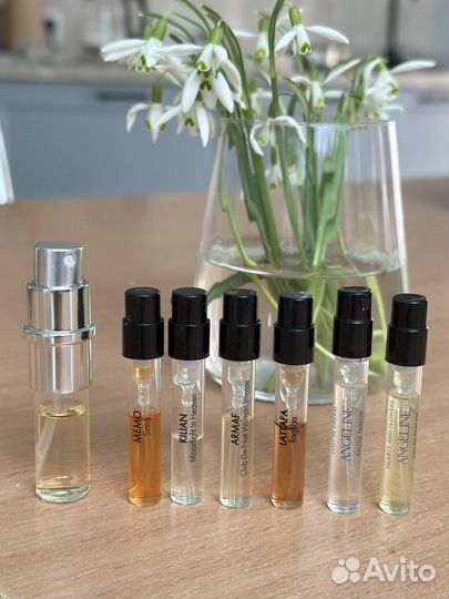 Духи, пробники, отливанты нишевая парфюмерия