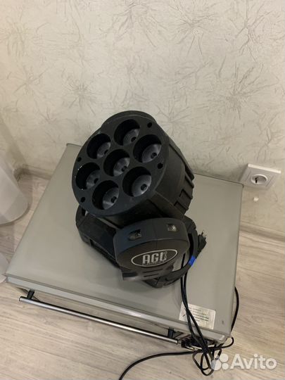 Вращающаяся световая голова