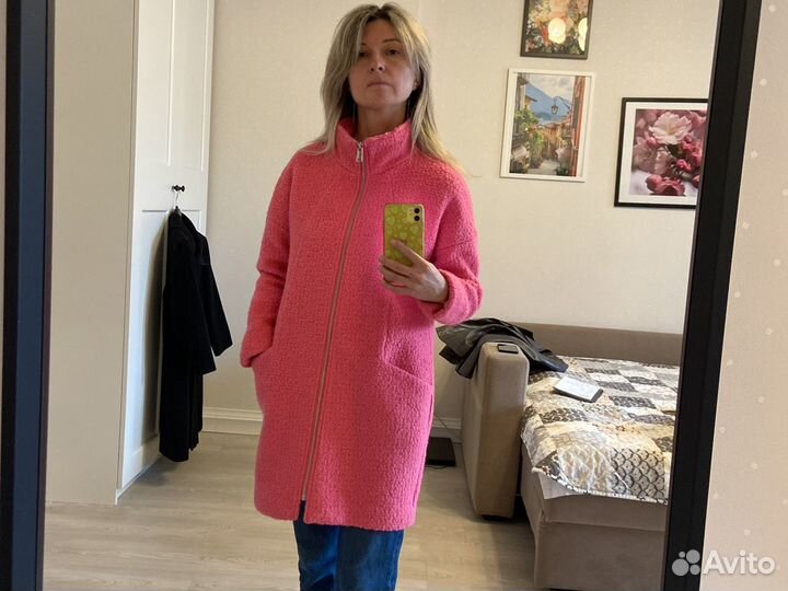 Пальто весеннее 44 шерсть
