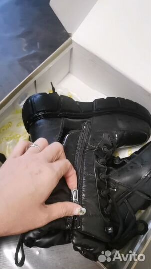 Ботинки зимние для девочки 33