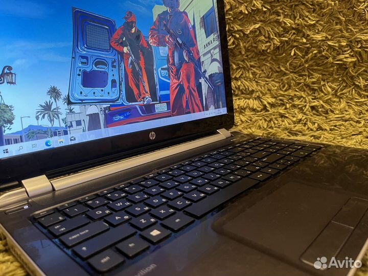 Быстрый ноутбук HP / SSD