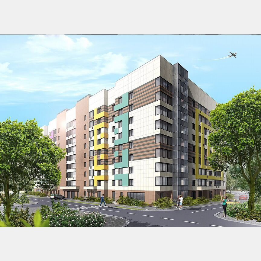 1-к. квартира, 44,9 м², 6/7 эт.