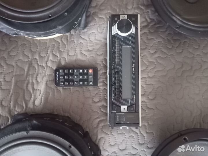 Магнитола и колонки