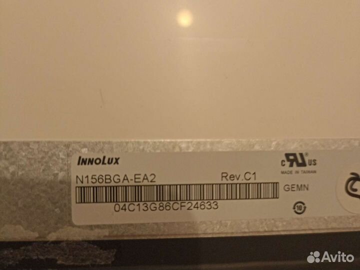 N156bg- ea2 15.6 30pin slim матовая