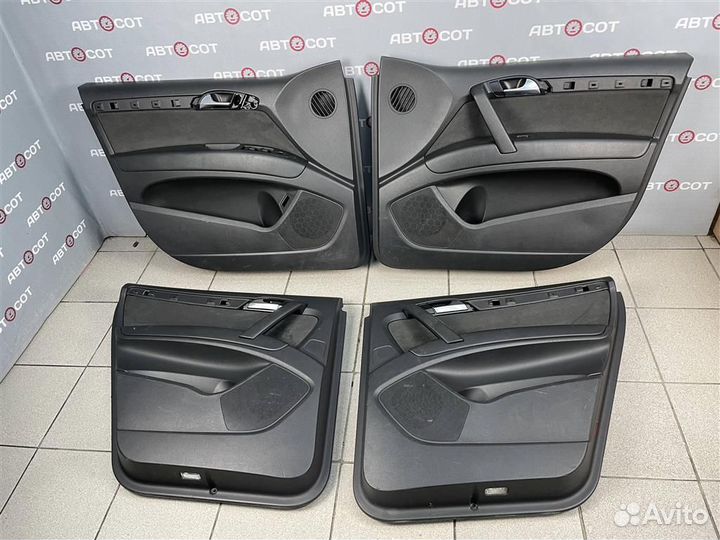 Дверные карты комплект Audi Q7 4L (2007-2010г.в.)