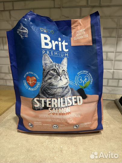 Корм сухой Brit для кошек