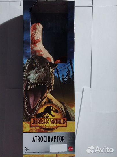 Jurassic world Atrociraptor Атроцираптор Mattel