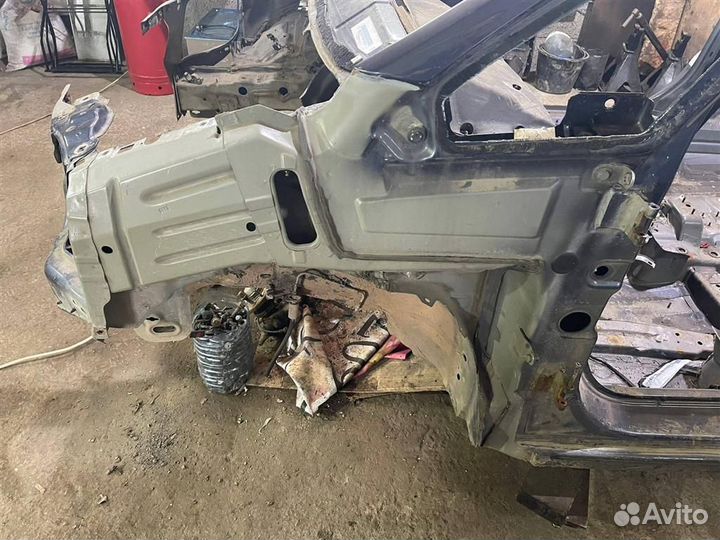 Лонжерон передний левый Опель Мерива