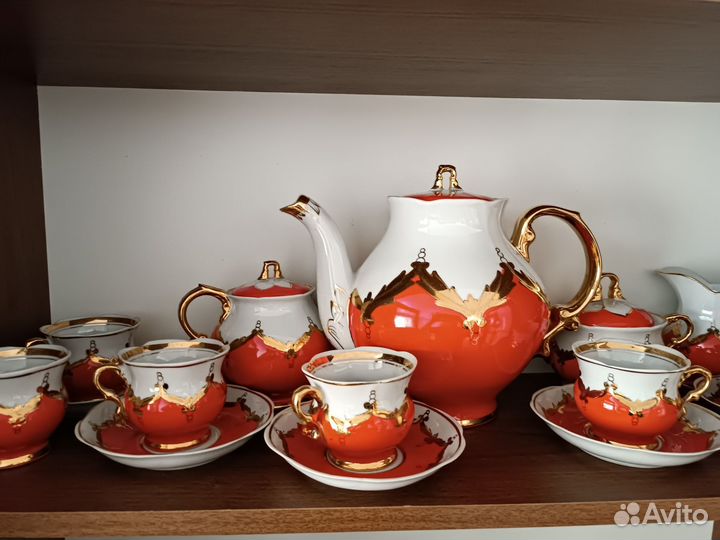 Чайный сервиз СССР барановка