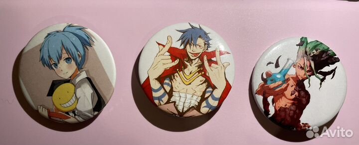 Аниме значки