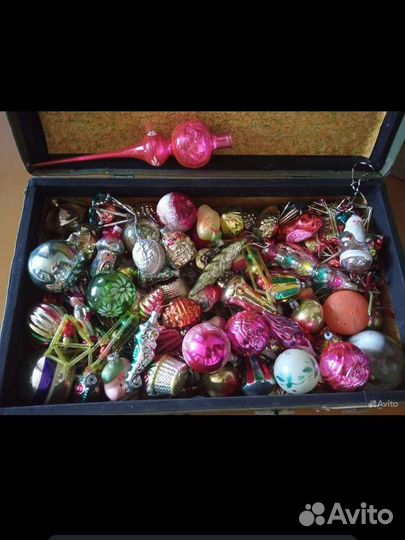 Елочные украшения игрушки СССР