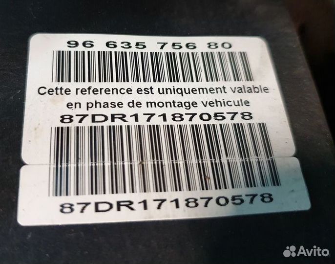 Блок ABS Пежо 308