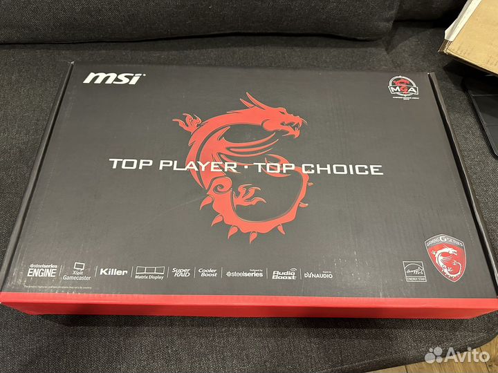 Игровой ноутбук msi