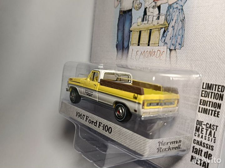 Модель 1/64 Ford F-100 1967 Greenlight