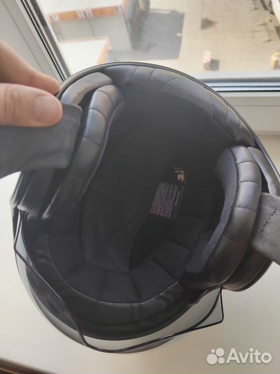 Мотошлем HJC V30 semi flat black