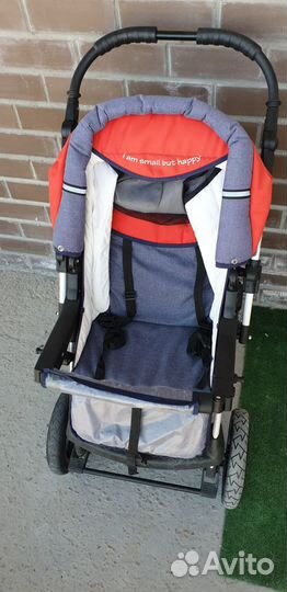Коляска трансформер verdi красная