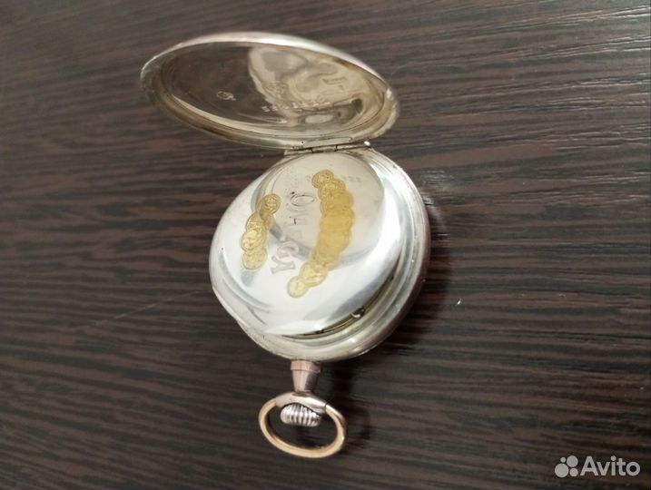 Старинные карманные часы Omega Швейцария
