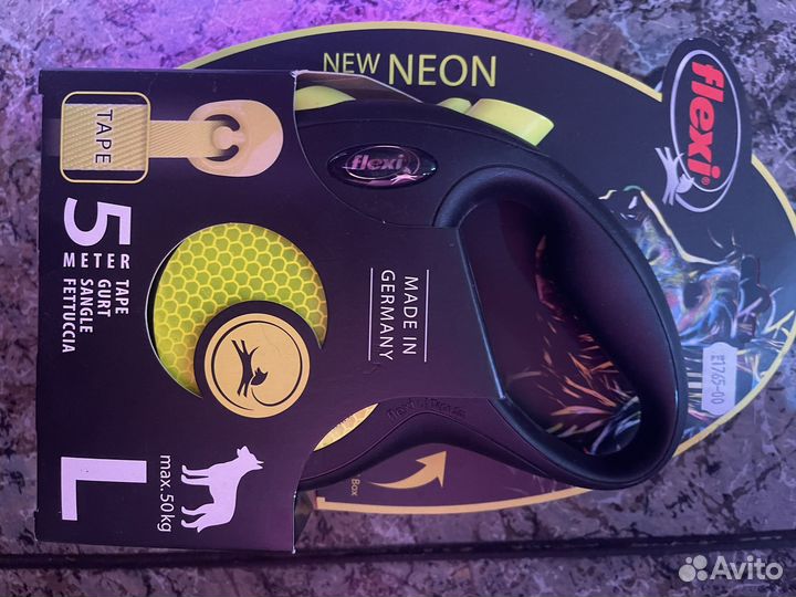 Поводок рулетка для собак flexi L