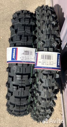 Mitas Terra Force-EF 120/90-18 зелен полоса Чехия