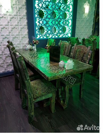 Столы и стулья для кафе