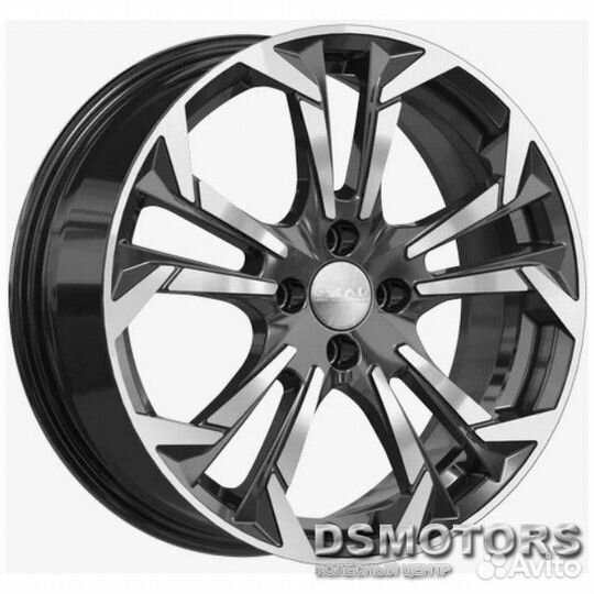 Диски Дунай 7/17 4x100 ET37 d67.1 алмаз