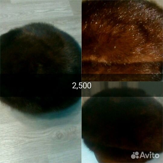 Шапки, берет норковый