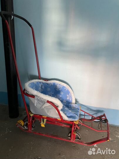 Санки на колесах