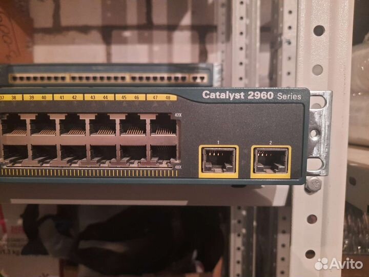 Cisco WS-C2960-48TT-L V02; Cisco WS-C2960-24-S V03