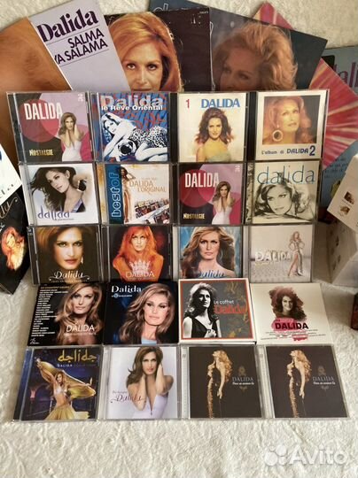 Dalida редкая коллекция CD, DVD, книги