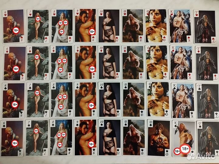 Карты Властелин колец 18+