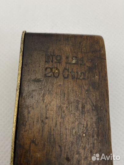 Старинный уровень деревянный