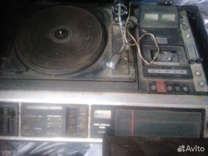 Магнитола комбайн советская