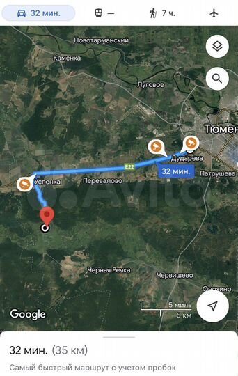 Участок 1,15 га (СНТ, ДНП)