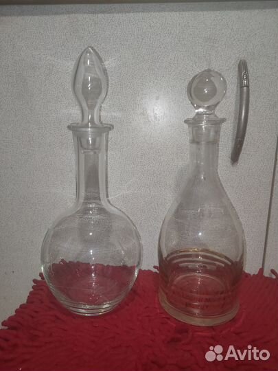 Посуда СССР цветное стекло