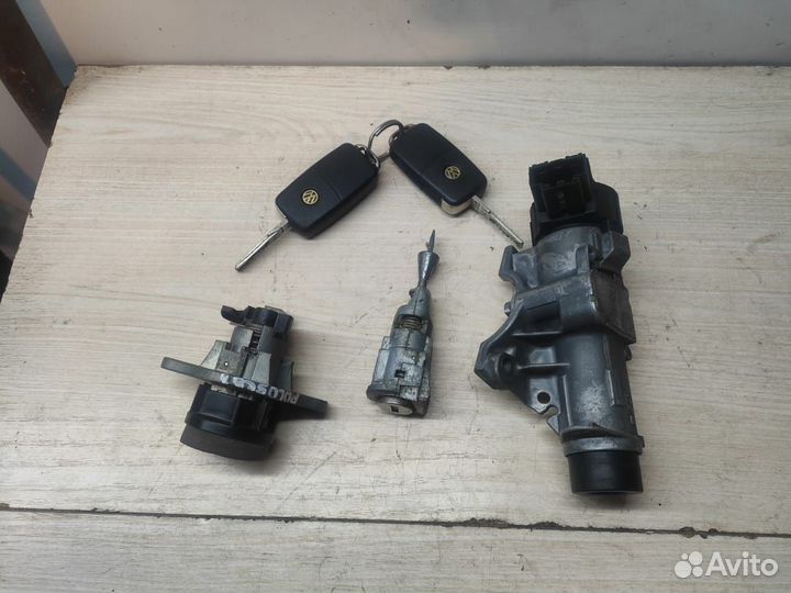 Замок зажигания с ключом VW Polo 5 седан