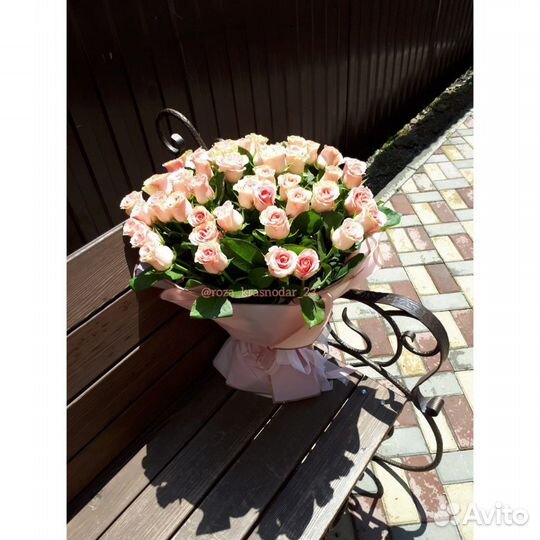 Букет 51 роза с доставкой Краснодар