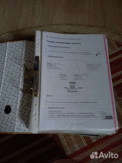 Конспекты по литературе умскул 2022-23