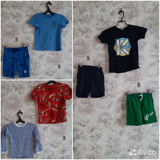 Одежда для мальчика пакетом 116 для детсада и дома