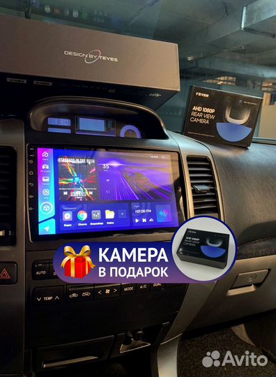 Магнитола на андройде Teyes 3/32 для Toyota