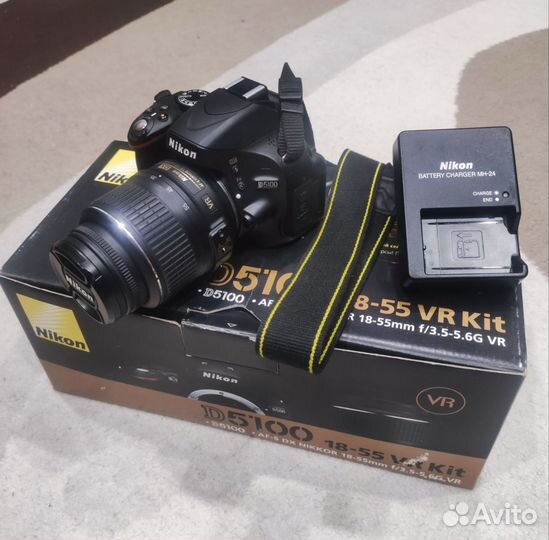 Зеркальный фотоаппарат nikon d5100