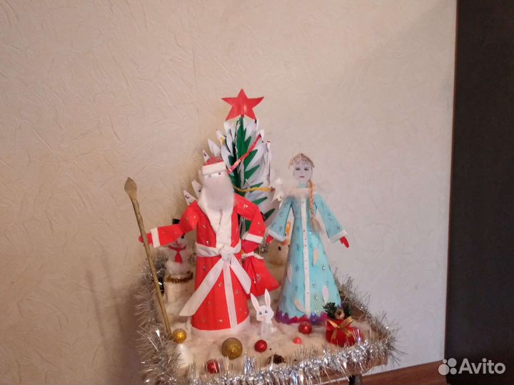 Зимняя поделка в садик,школу