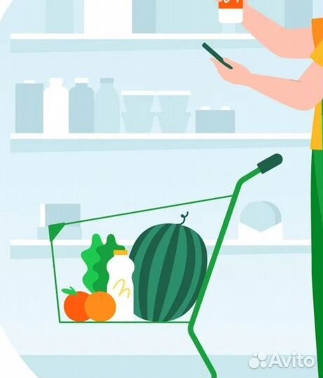 Сборщик заказов в магазин. Подработка