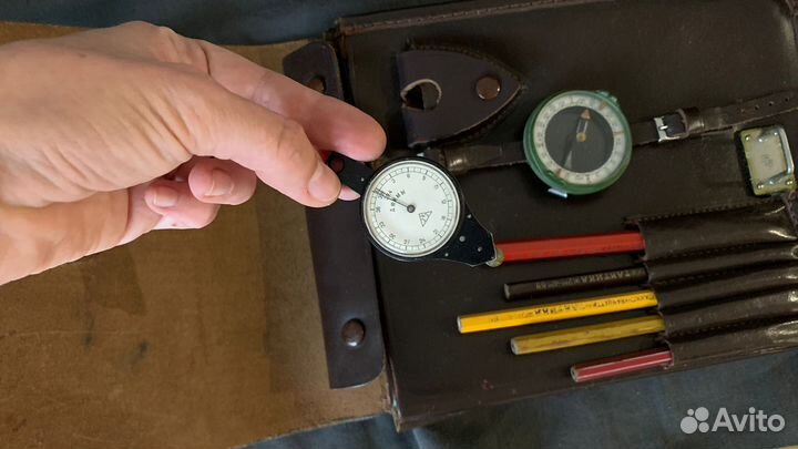 Офицерская кожаная сумка планшет 1959 г